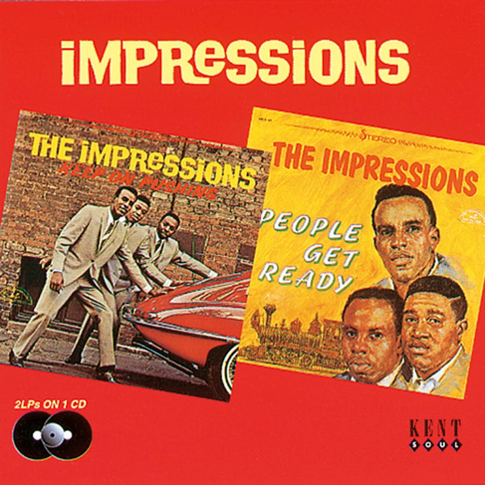 The Impressions - Keep On Pushing/People Get Ready - CDKEND130