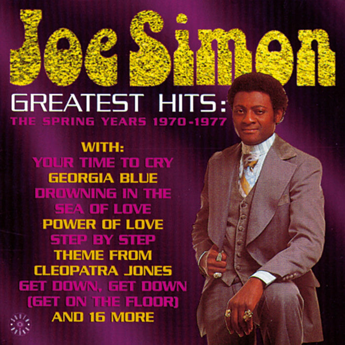 Joe Simon - Greatest Hits-Spring Year - CDSEWD102