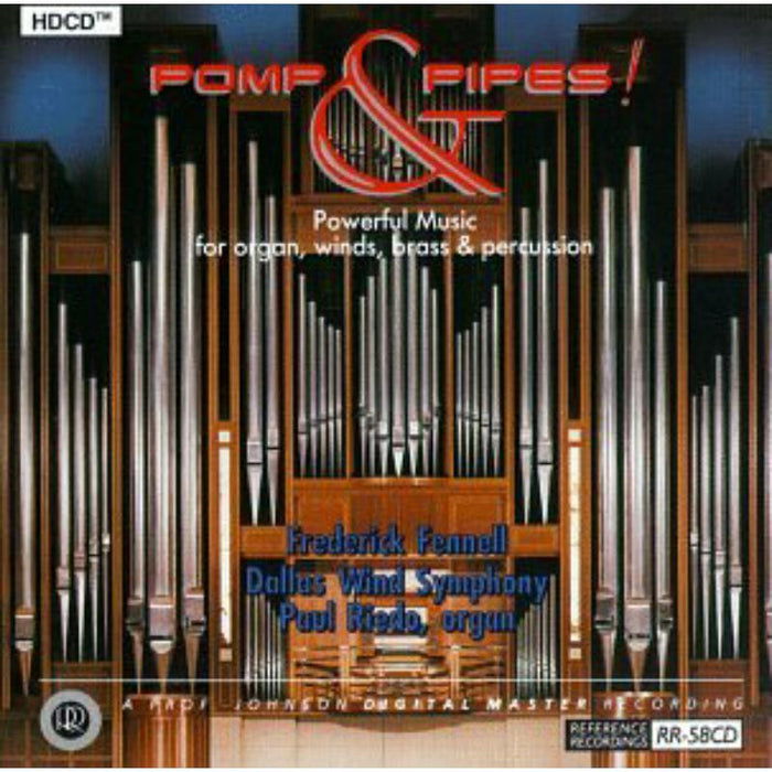 Paul Riedo:Dallas Wind Symphon - POMP & PIPES! - RR-58