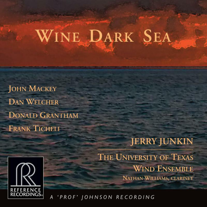 Junkin/Texas Wind Ensemble - Wine Dark Sea - RR-137