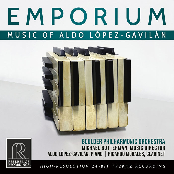 Boulder Philharmonic Orchestra; Aldo Lopez-Gavilan; Ricardo Morales; Michael Butterman - Emporium - Music of Aldo Lopez-Gavilan - RR-154SACD