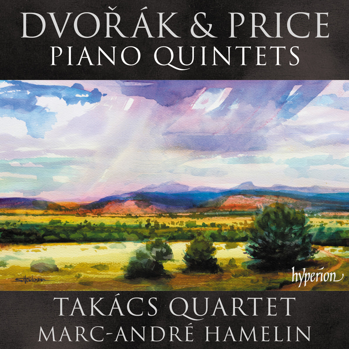 Takacs Quartet, Marc-Andre Hamelin - Dvorak & Price: Piano Quintets - CDA68433