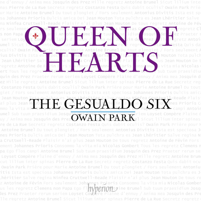 The Gesualdo Six / Owain Park - Queen of Hearts - CDA68453
