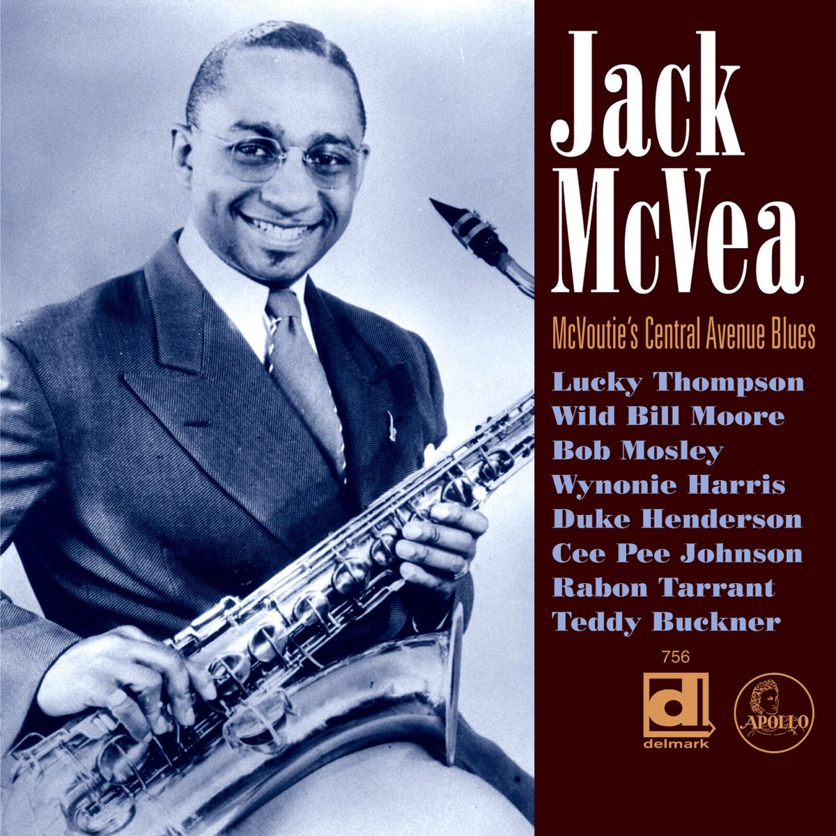 Jack McVea - McVoutie's Central Avenue Blues - DELMARK07562