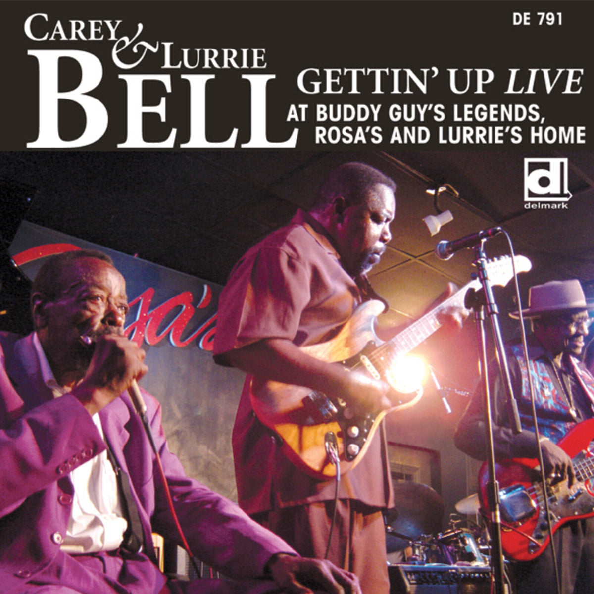 Carey Bell & Lurrie Bell - Gettin' Up Live - DELMARK07912