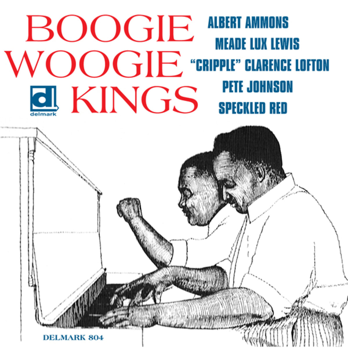 Albert Ammons/Johnson/Lewis - Boogie Woogie Kings - DELMARK08042