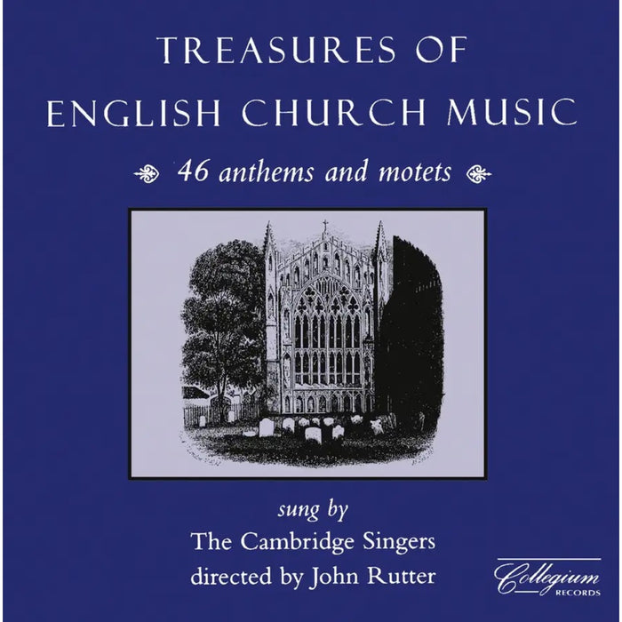 John Rutter, The Cambridge Singers - Treasures of English Church Music - COLCD302