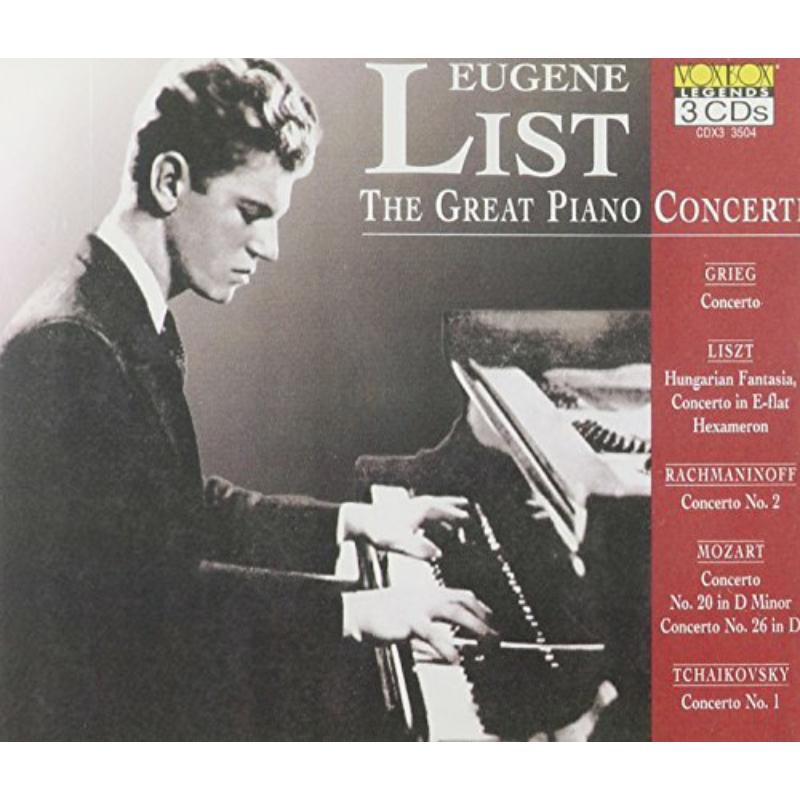 Landau/List/Stuttgart Phil. - Great Piano Concertos - CDX33504