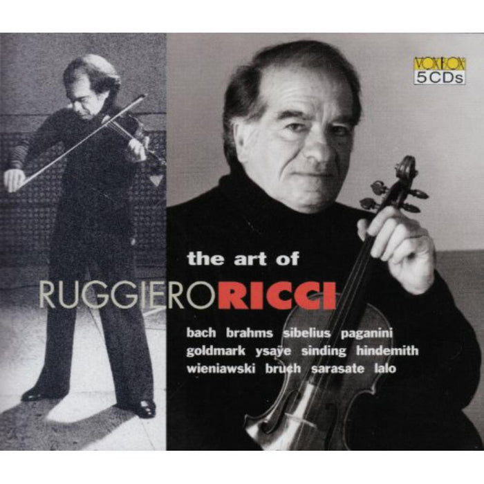 Ricci/Bochum Sym. Orch. - Art of Ruggiero Ricci - CD5X3611