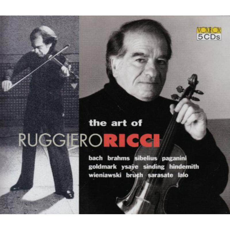 Ricci/Bochum Sym. Orch. - Art of Ruggiero Ricci - CD5X3611