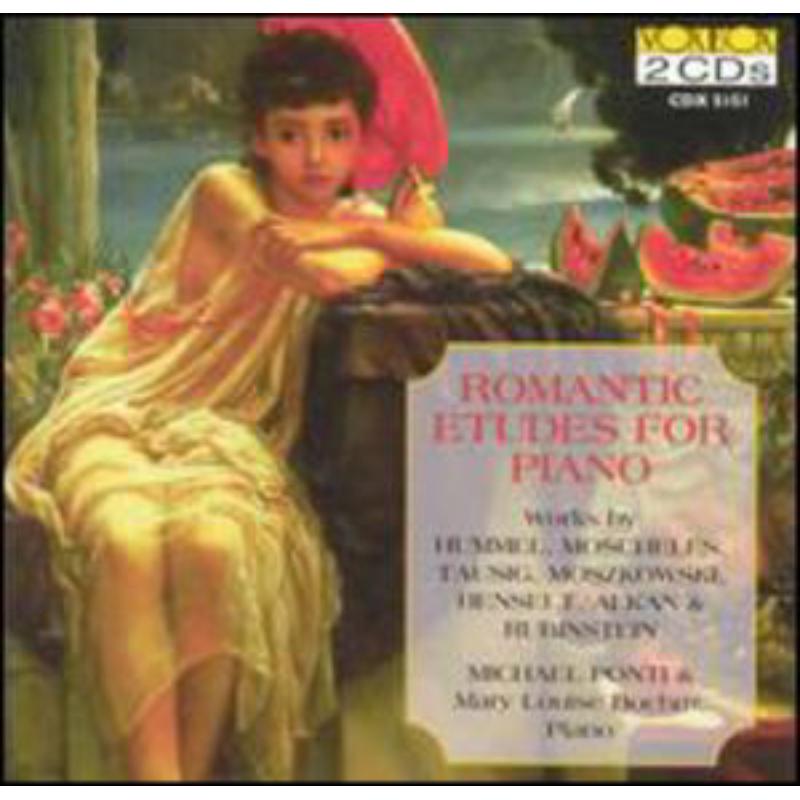 Michael Ponti - Charles-Valentin Alkan, Johann Nepomuk Hummel, Moritz Moszkowski: Romantic Etudes for Piano - CDX5151