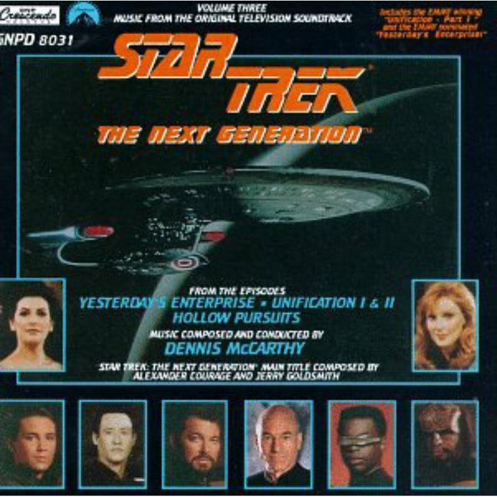 Jerry Goldsmith - Star Trek: The Next Generation, Vol .3 - GNPD8031