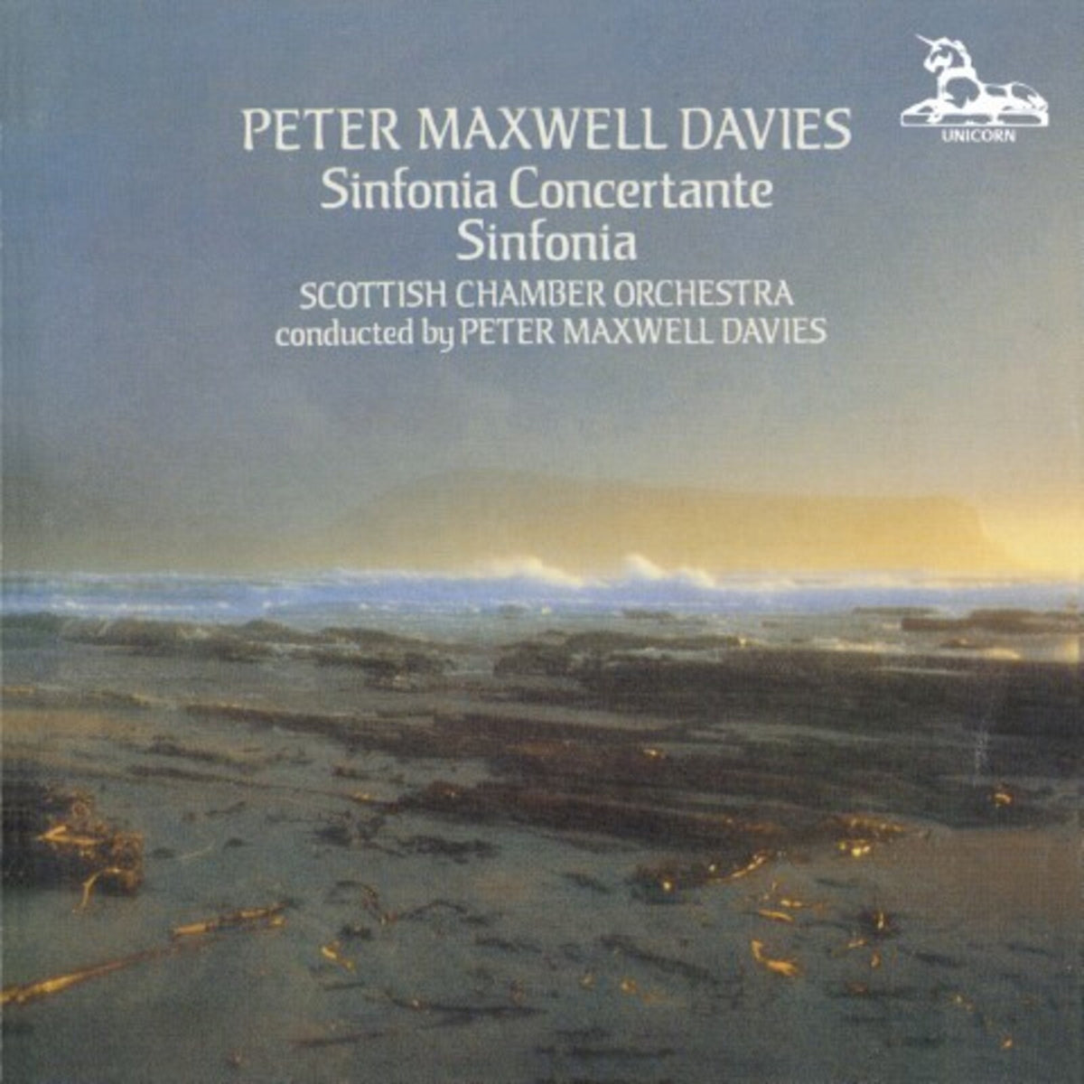 SCOTTISH CO/DAVIES - DAVIES - SINFONIA CONCERTANTE - UKCD2026