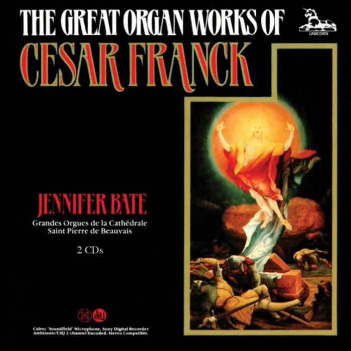 JENNIFER BATE - GREAT ORGAN WORKS OF FRANCK - DKPCD9030
