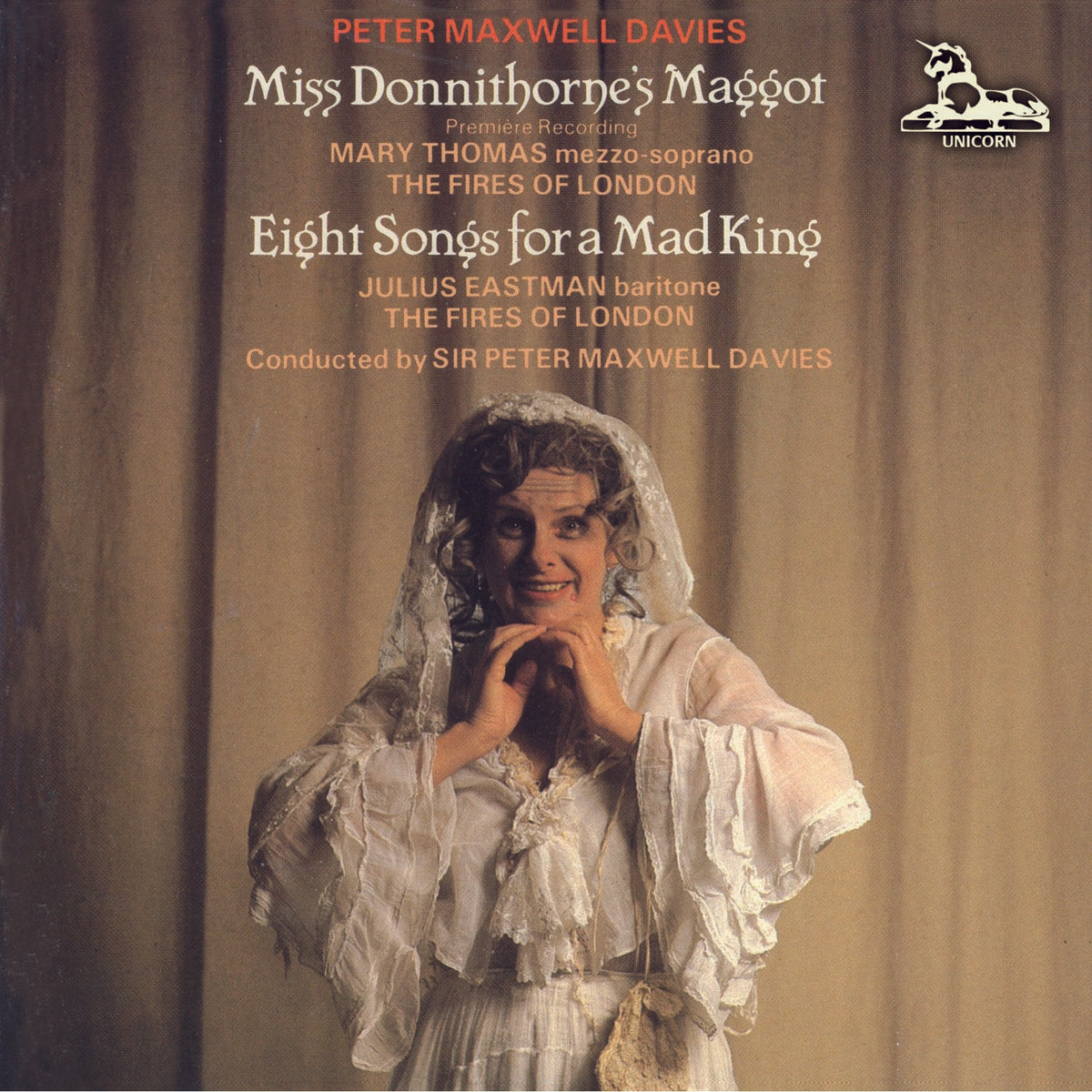 THE FIRES OF LONDON - DAVIES - EIGHT SONGS - DKPCD9052