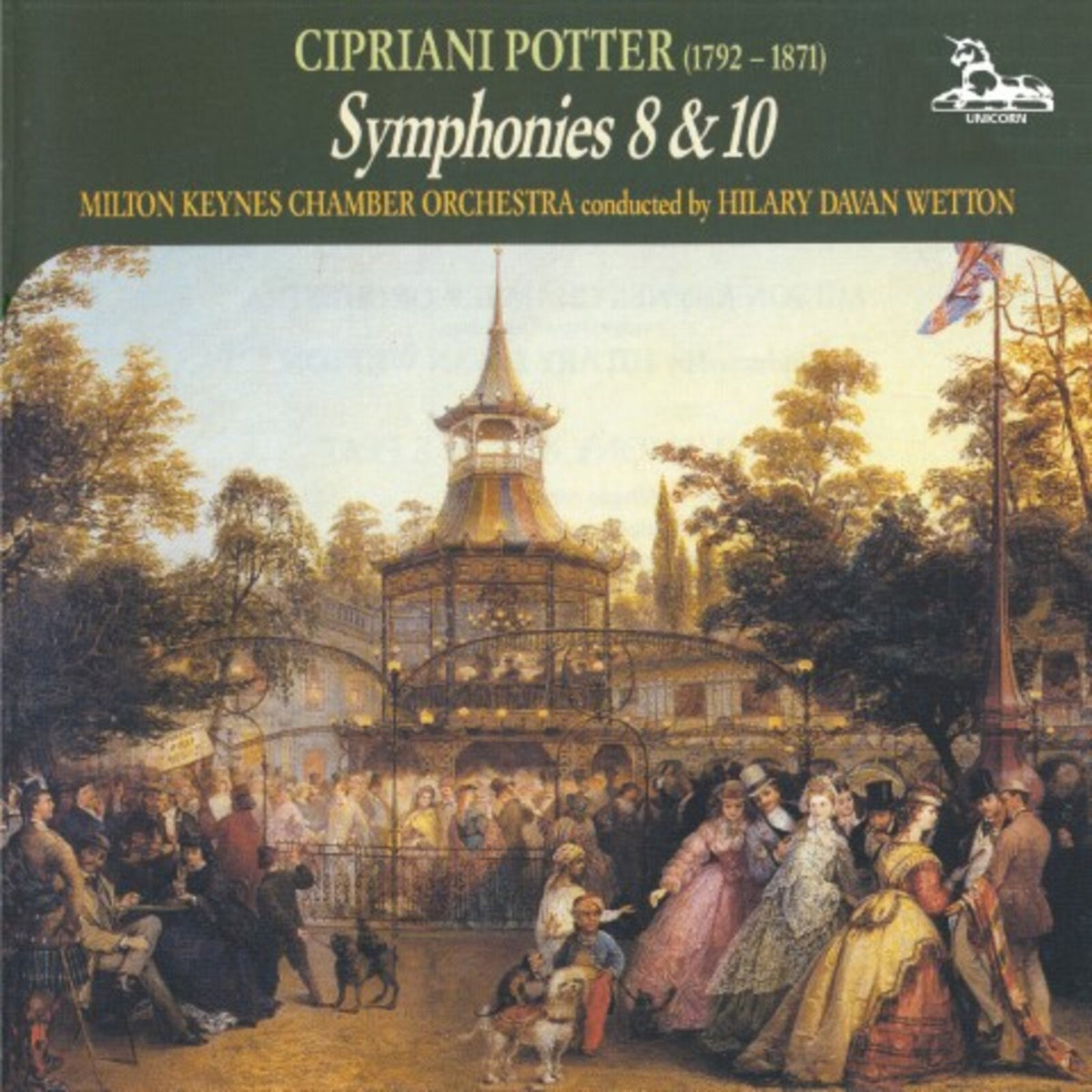 MK CHAMBER ORCHESTRA - POTTER - SYMPHONIES 8 & 10 - DKPCD9091