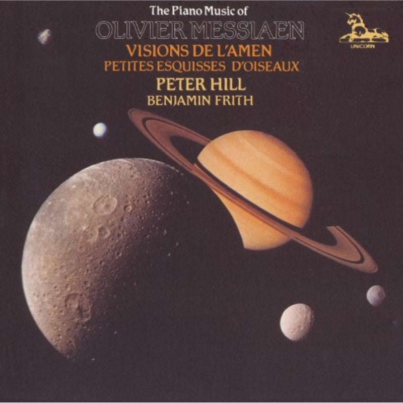 PETER HILL/BENJAMIN FRITH - MESSIAEN - VISIONS DE LAMEN - PKCD9144
