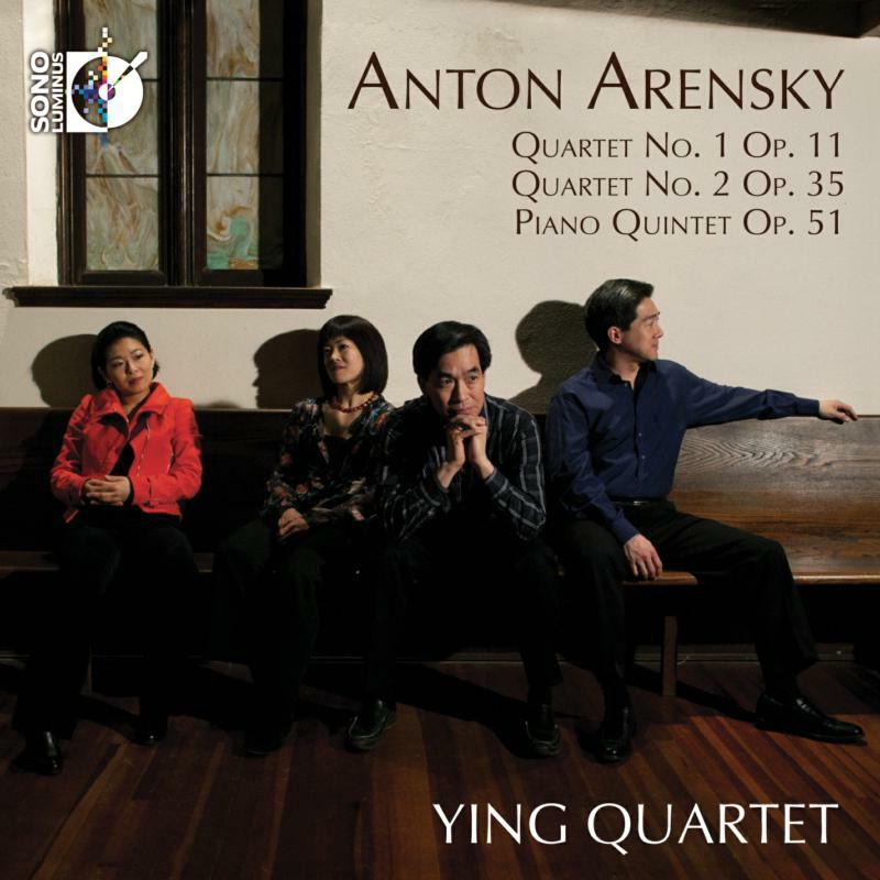 Anton Arensky - Arensky: Quartet No.1 Op.11/ Quartet No.2 Op.35/ Piano Quintet Op.51 - DSL-92143