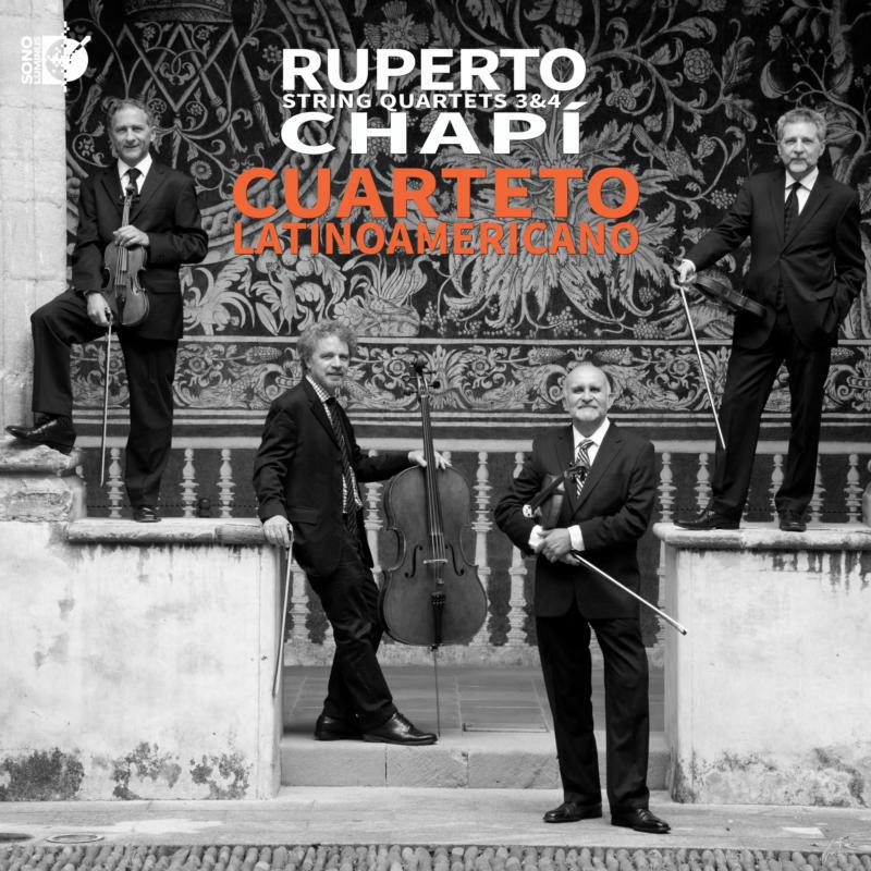 Cuarteto Latinoamericano - Ruperto Chap?: String Quartets 3 & 4 - DSL-92254