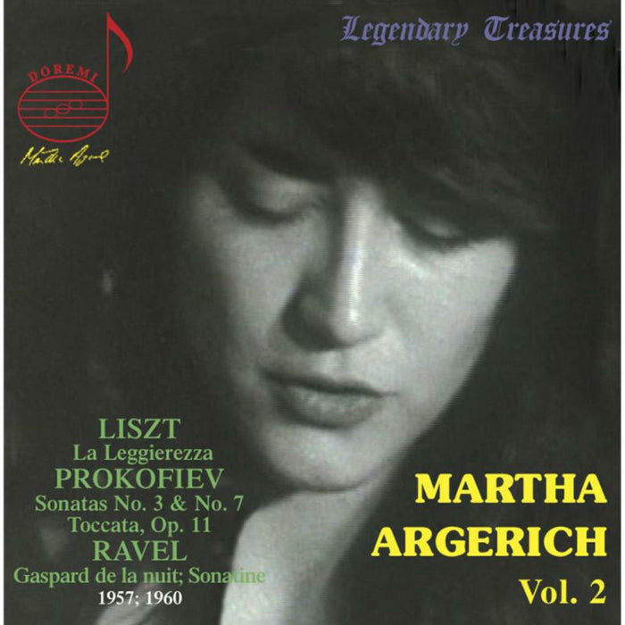 Argerich - Martha Argerich Vol. 2: Liszt, Prokofiev, Ravel, Live performances - DHR8029