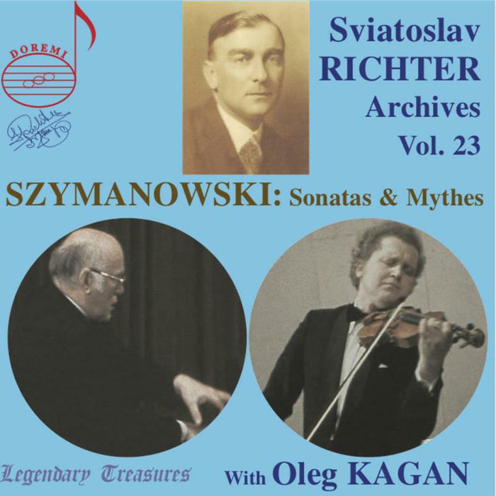 Richter - Sviatoslav Richter Archives Vol. 23: Szymanowski, Live performances - DHR8037
