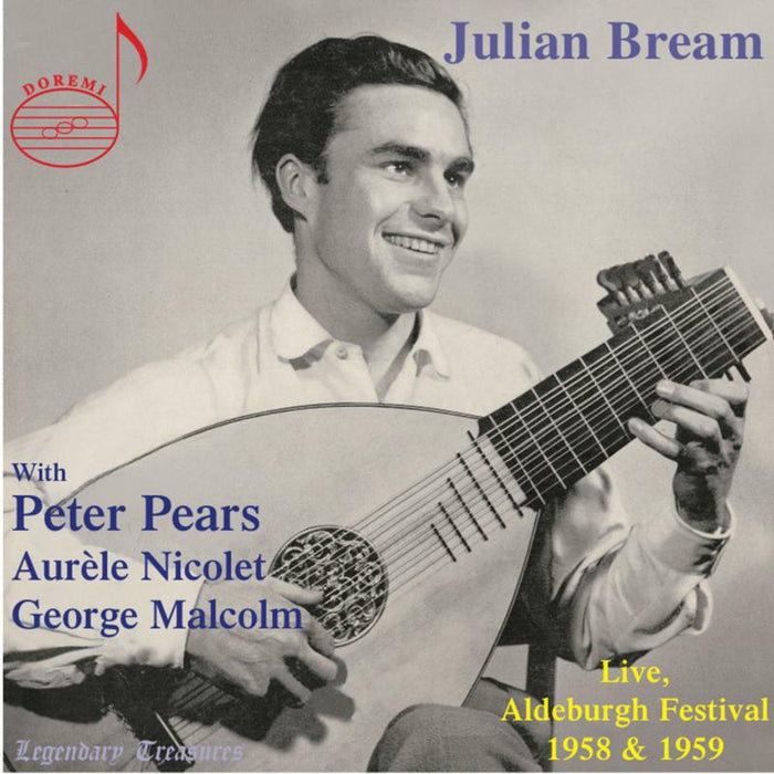 Bream/Pears/Nicolet/Malcolm - Julian Bream with Peter Pears, Aur?le Nicolet and George Malcolm: Live, Aldeburgh Festival 1958 & 1959 - DHR-8060