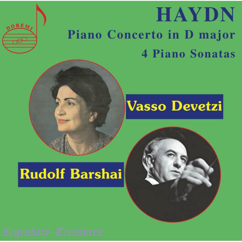 Devetzi/Barshai - Joseph Haydn: Piano Concerto in D major, 4 Piano Sonatas - DHR-8069