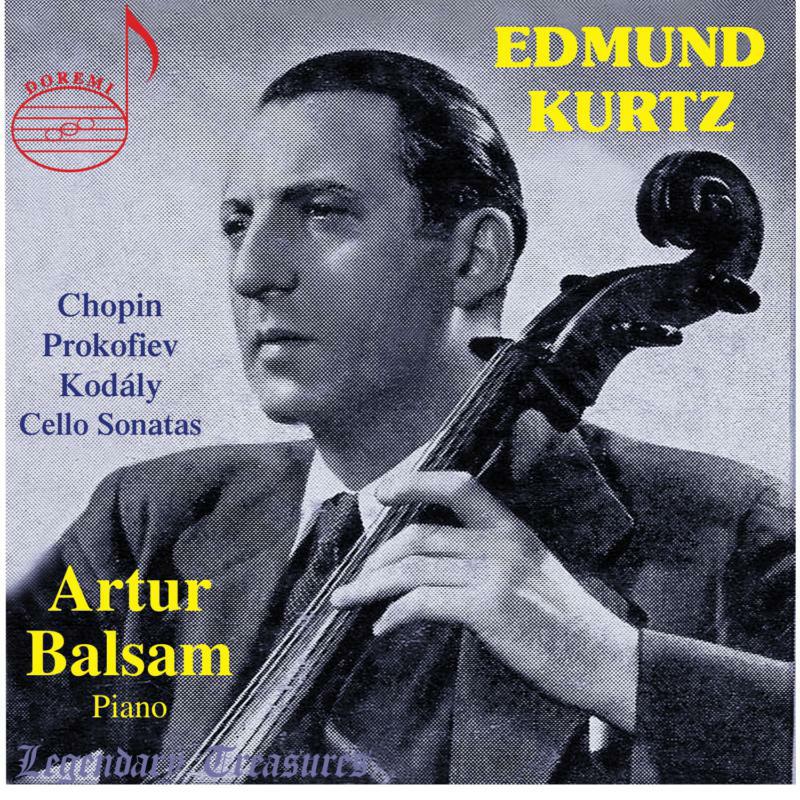 Kurtz/Balsam - Prokofiev, Chopin, Kodaly: Cello Sonatas - DHR-8109