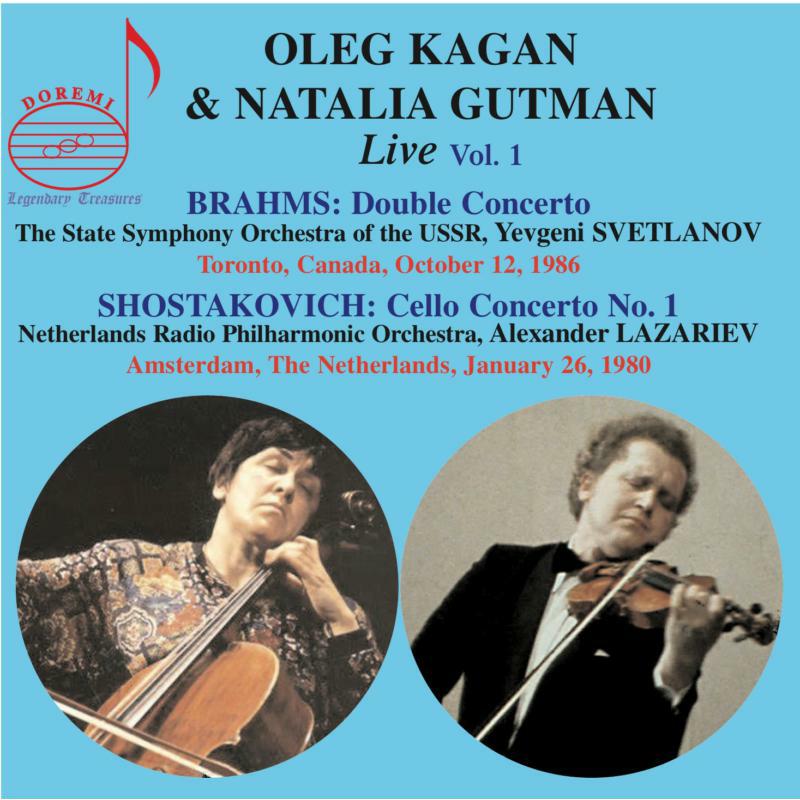 Kagen/Gutman - Brahms, Shostakovich: Concertos performed live - DHR-8120