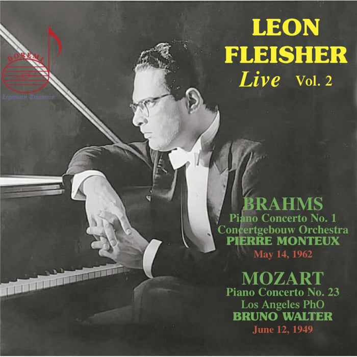 Leon Fleisher - Johannes Brahms; Wolfgang Amadeus Mozart: Piano Concertos with Leon Fleisher, Vol. 2 - DHR-8160