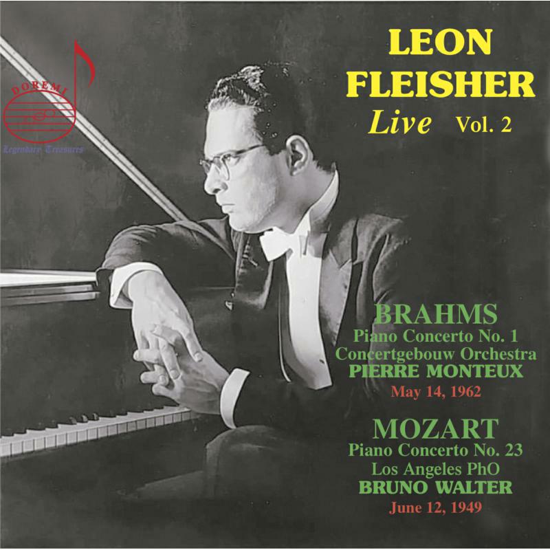 Leon Fleisher - Johannes Brahms; Wolfgang Amadeus Mozart: Piano Concertos with Leon Fleisher, Vol. 2 - DHR-8160