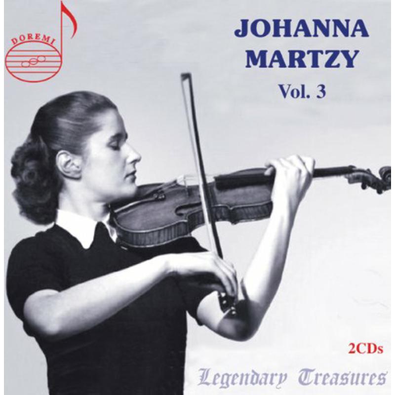 Martzy - Johanna Martzy Vol. 3: Live performances - DHR8034-35