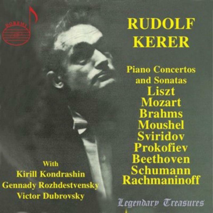 Rudolf Kerer - Rudolf Kerer: Pinao Concertos and Sonatas - DHR-8086-90
