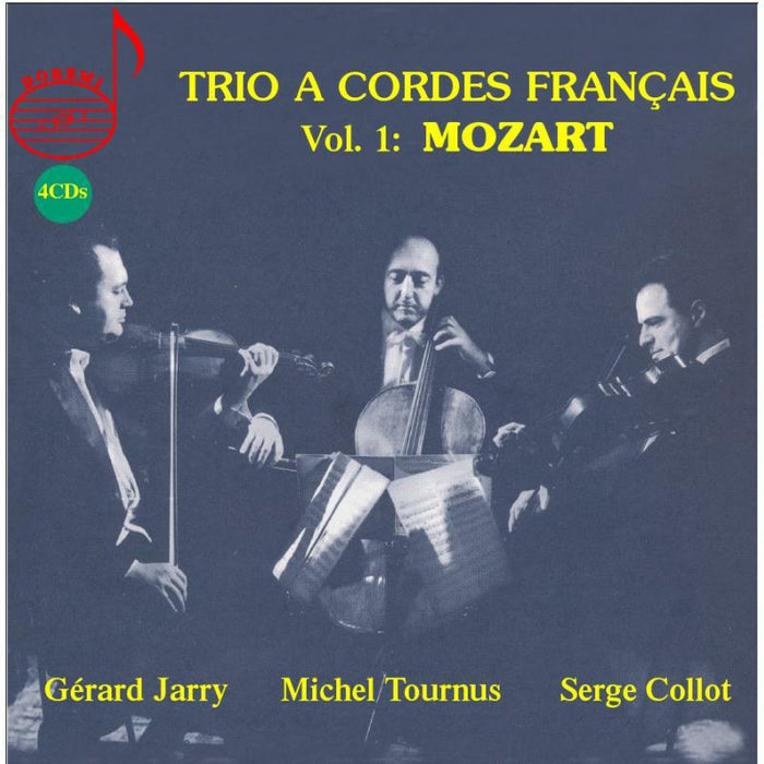 Trio A Cordes Francais - Wolfgang Amadeus Mozart: Trio A Cordes Français Vol. 1 - DHR-8091-4