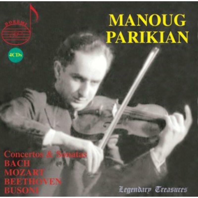 Manoug Parikan - Manoug Parikian: Violin Concertos and Sonatas - DHR-8095-8