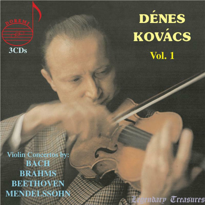 Denes Kovacs - D?nes Kov?cs Vol.1: Violin Concertos - DHR-8101-3