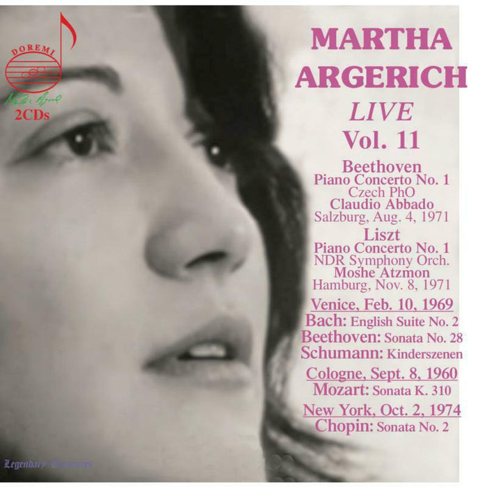 MARTHA ARGERICH - MARTHA ARGERICH, VOL. 11 - DHR-81912
