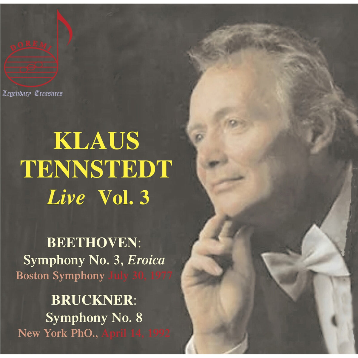 Boston Symphony Orchestra; New York Philharmonic Orchestra; Klaus Tennstedt - Klaus Tennstedt: Live, Vol. 3 - DHR-82456