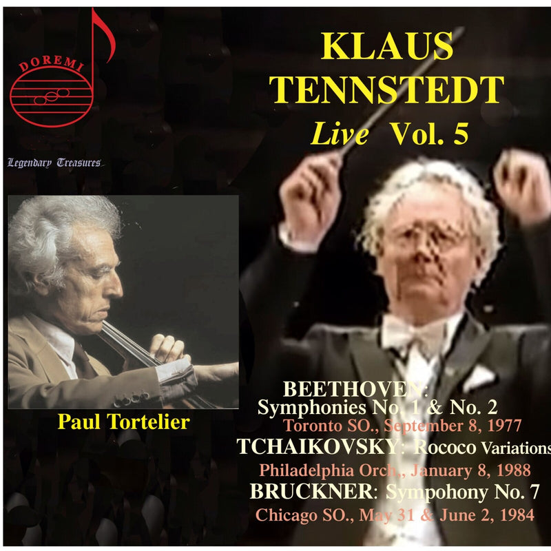 Toronto Symphony Orchestra; Paul Tortelier; Philadelphia Orchestra; Chicago Symphony Orchestra; Klaus Tennstedt - Klaus Tennstedt: Live, Vol. 5 - DHR-82512