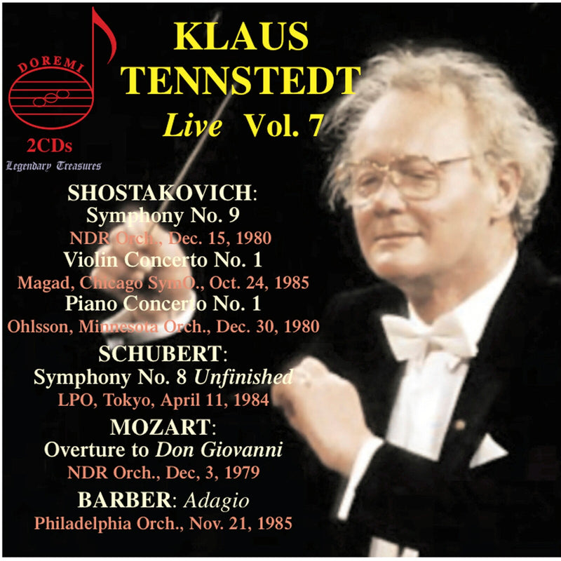 Garrick Ohlsson; Samuel Magad; NDR Orchestra; Philadelphia Orchestra; London Philharmonic Orchestra; Klaus Tennstedt - Klaus Tennstedt: Live, Vol. 7 - DHR-82556