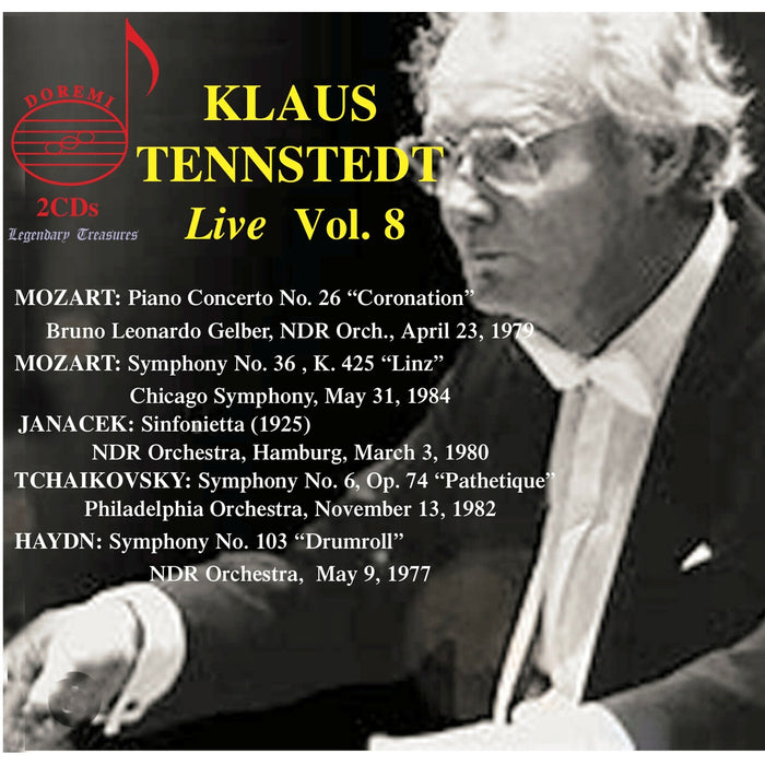 NDR Orchestra; Chicago Symphony; Philadelphia Orchestra; Klaus Tennstedt - Klaus Tennstedt: Live, Vol. 8 - DHR-82578
