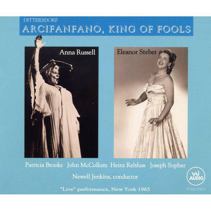 Russell/Steber - Karl Ditters von Dittersdorf: Arcifanfano (Live 1965) (2CD) - VAIA1010