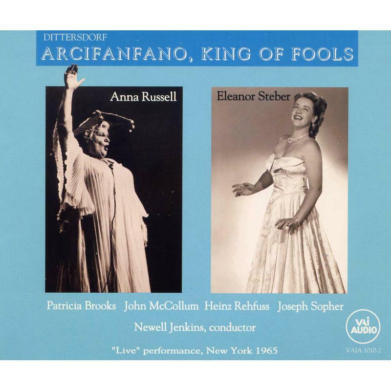 Russell/Steber - Karl Ditters von Dittersdorf: Arcifanfano (Live 1965) (2CD) - VAIA1010
