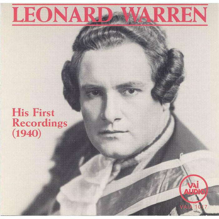 Warren - Leonard Warren - His First Recordings (1940) - VAIA1017