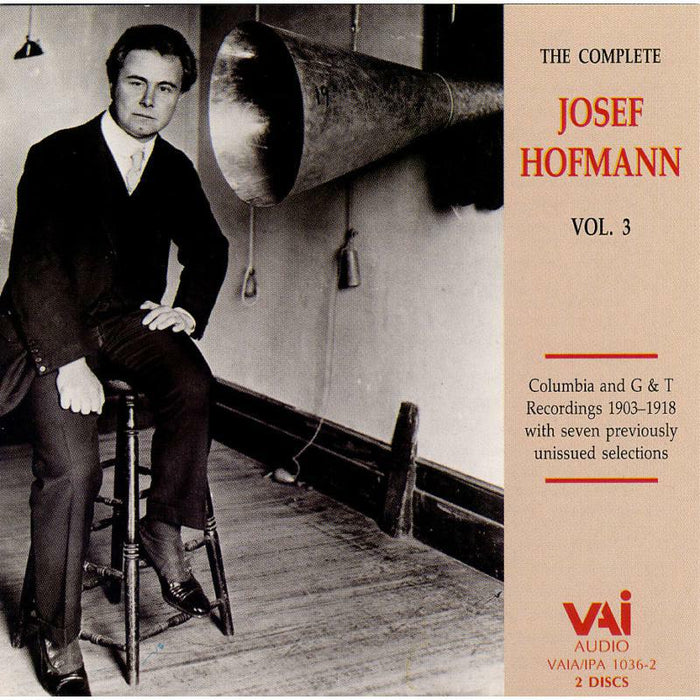 Hofmann - Josef Hofmann Vol.3 (2CD) - VAIA1036