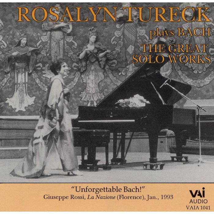 Tureck - Rosalyn Tureck Plays J. S. Bach: Great Solo Works Vol.1 - VAIA1041