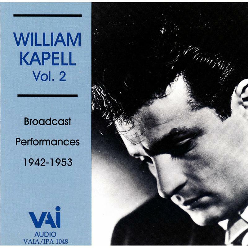 Kapell - William Kapell Vol.2 - VAIA1048
