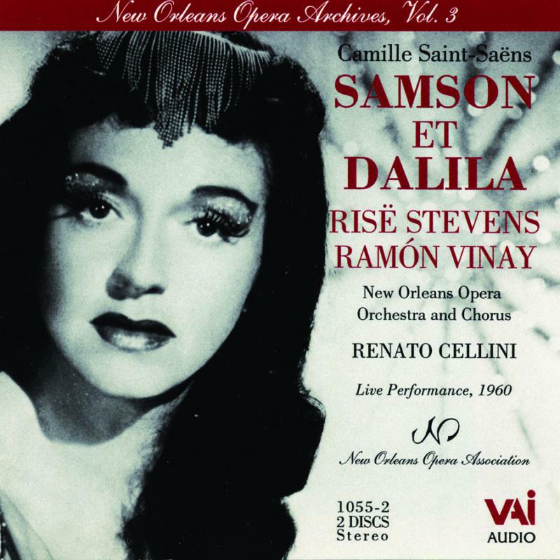 Stevens/Vinay - Camille Saint-Saens: Samson & Delila (1960) (2CD) - VAIA1055