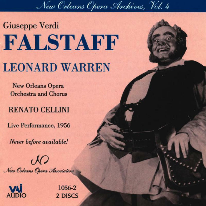 Warren - Giuseppe Verdi: Falstaff (1956) (2CD) - VAIA1056