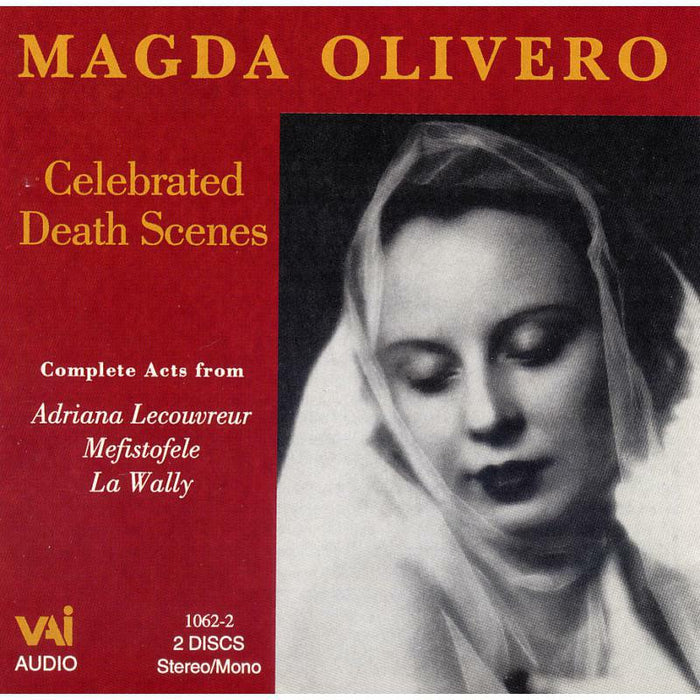 Olivero - Magda Olivero - Celebrated Death Scenes (2CD) - VAIA1062